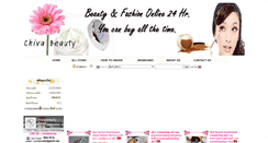 Desktop Screenshot of chivabeauty.com